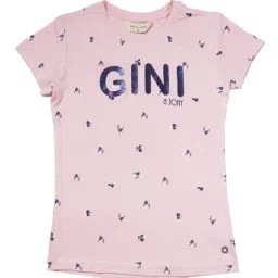 Gini & Jony Kids Pink Printed Top-picture-23