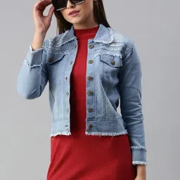 VOXATI Blue Regular Fit Jacket-picture-27