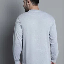 Vimal Jonney Grey & Orange Regular Fit Printed Sweatshirt - Pack of 2 image 2