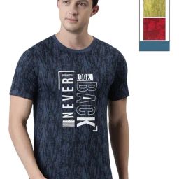 Force NXT Multicolored Cotton Regular Fit Printed T-Shirt - Pack Of 3-picture-23
