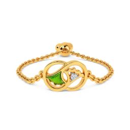Kisna Diamond & Gold Jewellery Alexia 14k (585) Diamond & Gold Ring For Women-picture-44