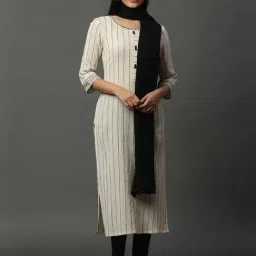 Aurelia Black Regular Fit Dupatta image 4