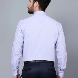 Cantabil Light Purple Regular Fit Shirt image 2