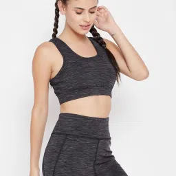 Clovia Multicolor Printed Sports Bra (Pack of 2) image 3