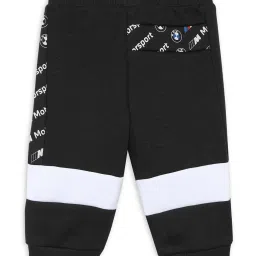 Puma Kids BMW M Motorsport SDS Black & White Cotton Printed Sweatpants image 2