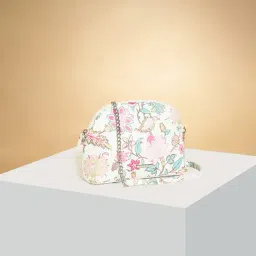 Forever Glam By Pantaloons Black Printed Medium Cross Body Bag-picture-26