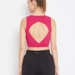 Clovia Multicolor Sports Bra (Pack of 2) image 2