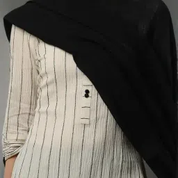 Aurelia Black Regular Fit Dupatta image 5