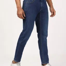 Lee Dark Indigo Cotton Skinny Fit Jeans image 4