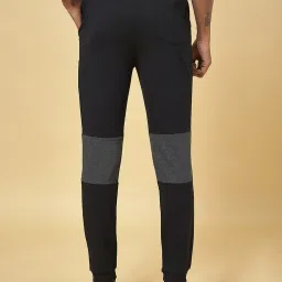 Ajile by Pantaloons Black Cotton Slim Fit Printed Joggers image 2