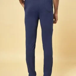 Ajile by Pantaloons Navy Slim Fit Colour Block Joggers image 2