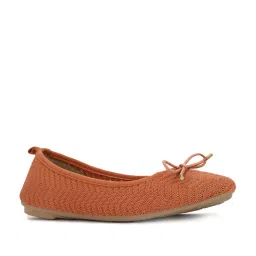 Bata Women's Tan Flat Ballets image 2