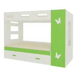 adona Rio Engineered Wood Box & Drawer Storage Bunk Bed Verdant Green image 5