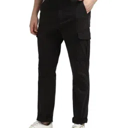 Tommy Hilfiger Black Regular Fit Cargos image 3