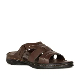 Bata Men's Brown Casual Sandals image 2
