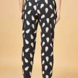 Dreamz by Pantaloons Black Cotton Printed Pyjamas image 2
