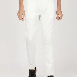 Lee White Cotton Skinny Fit Jeans image 1