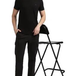 Tommy Hilfiger Black Regular Fit Cargos image 5