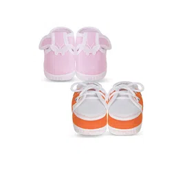 NESKA MODA Unisex Kids Cotton Booties image 2