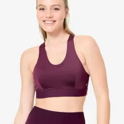 Domyos By Decathlon Purple Regular Fit Sports Bra-image-83