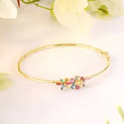 Mia by Tanishq 14k (585) Yellow Gold Bangle for Women-picture-35