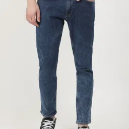 Lee Mid Indigo Cotton Skinny Fit Jeans image 1
