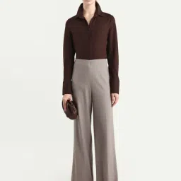 RAREISM Grey Relaxed Fit Trouser-image-48