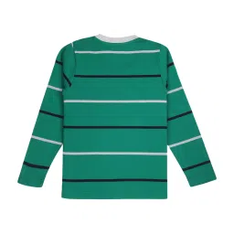 Proteens Kids Green Cotton Printed T-Shirt image 2