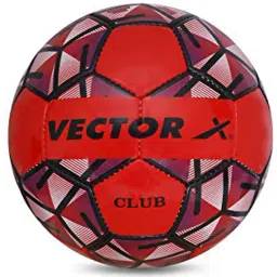 Vector X Club PVC Football (Red) Size - 3-picture-11