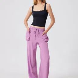 LULU & SKY Women Loose Fit Trousers-picture-41