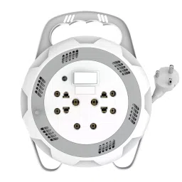 Hi-Fi AERO 3 Pin Extension Board 3 Socket 6 A Current 5 m Cable Length White, Grey-picture-26