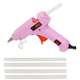 Fadman 20 W Hot Melt Mini Glue Gun with 4 Sticks Standard Temperature Pink 7 mm Stick Dia., PINK-4ST-MINIGUN-picture-21