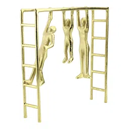 Hind Decor Gold-Toned Metal Figurine Showpiece-picture-16