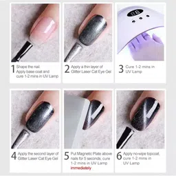 BELLE GAGA Red Lady Series UV & LED Soak Off Nail Polish- 5 ml- Shade- H77 image 3