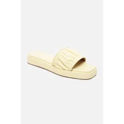 Allen Solly Women Yellow Casual Flatform Sandals image 1