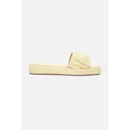 Allen Solly Women Yellow Casual Flatform Sandals image 2