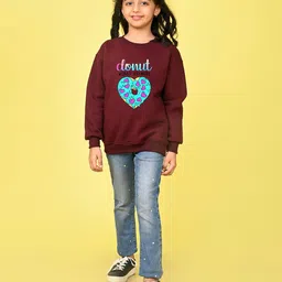 NUSYL Girls Printed Sweatshirt-picture-23