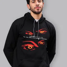Mad Over Print Men Printed Hooded Sweatshirt image 5