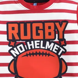 Here&Now X Game Begins Boys Printed Long Sleeves T-Shirt with Trousers image 4