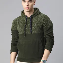 Pierre Carlo Men Printed Hooded Sweatshirt-image-71
