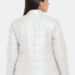 Honey by Pantaloons Silver Regular Fit Jacket image 2