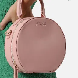 HauteSauce Pink Medium Handheld Handbag image 2