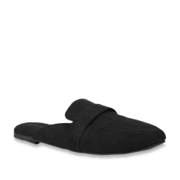 Design Crew Women's Black Mule Shoes image 2
