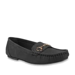 Design Crew Women's Black Casual Loafers image 2