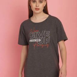 Vimal Jonney Grey Cotton Printed Sports T-Shirt-picture-7