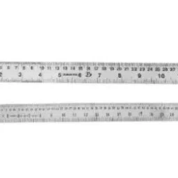 Lovely Omega (12 Inch)-300 mm & 24 Inch-600 mm Stainless Steel Scale/Ruler - Set of 2 Sizes-picture-19