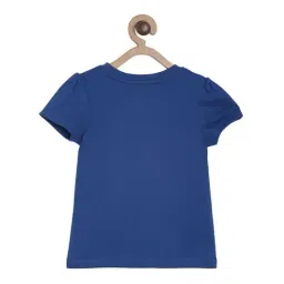 MINIKLUB Girls White & Navy Printed Top (Pack Of 2) image 2