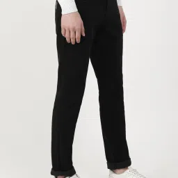 Wrangler Black Cotton Slim Fit Jeans image 4