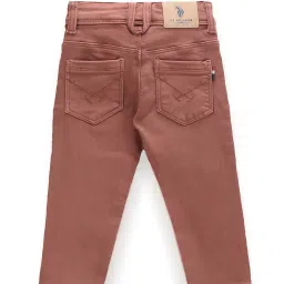 U.S. Polo Assn. Kids Rust Solid Jeans image 2