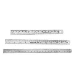 Lovely Kristeel 6 Inch, 304.8 mm (12 Inch) & 24 Inch Stainless Steel Scale/Ruler Set-picture-17